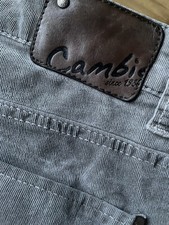 Cambio Piper Damen Jeans Grau