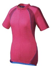 Fahrrad Shirt blau/rot/pink