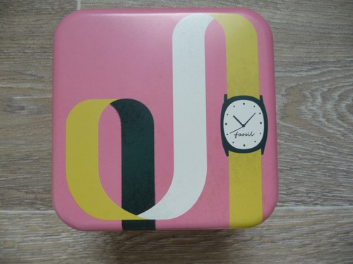 Fossil blechdose quadrat - fossil,