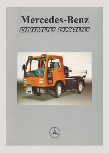 Mercdes benz unimog - ux, 100