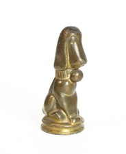 Alte kleine Metallfigur -