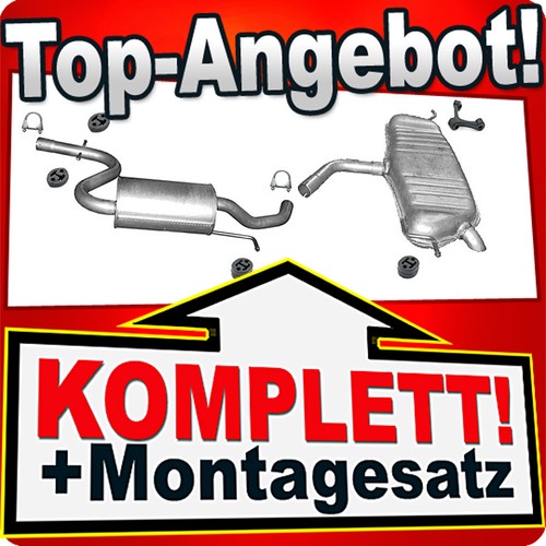 Auspuff für touran 6 fsi - auspuff,