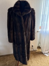 Vintage Bisam Mantel Gr. 42/44 Maßanfertigung aus deutschem Atelier zeitlos edel