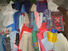 Konvulut Stoffreste - verschiede Farben & Größen