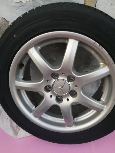 Mercedes alufelge mit hankook - mercedes,