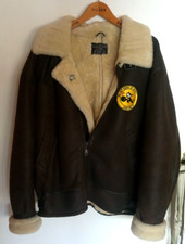 Lammfell bomberjacke - bomberjacke, b3