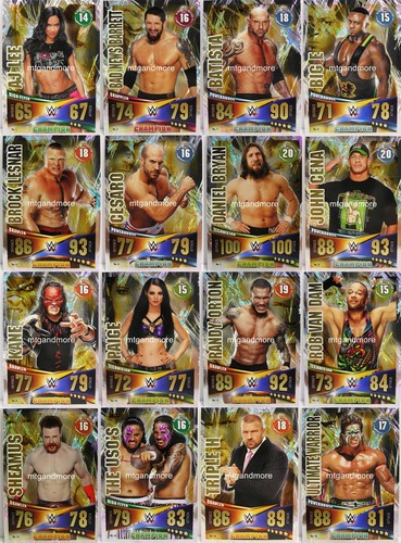 Slam attax rivals alle 16 - attax,