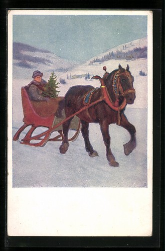 Künstler munk nr 1284 - künstler-ak,