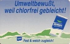 K 223 01.91 - TEMPO - Taschentücher - Telefonkarte