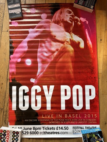 Original iggy pop - iggy, poster