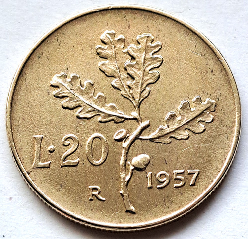 Italien lire 1957 - italien,