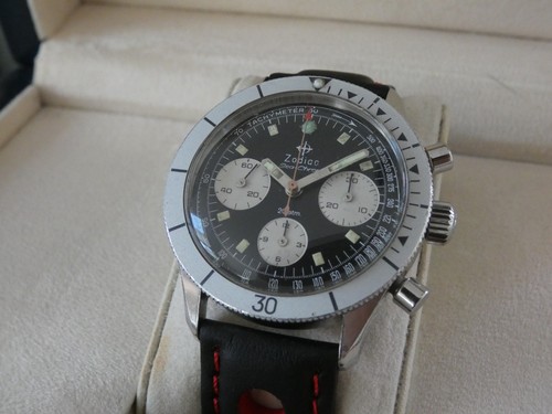 Zodiac sea chron vintage panda - chron,