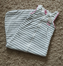 Schlafsack Babyschlafsack  95cm 100% Baumwolle Jersey warm gefüttert Ernstings 