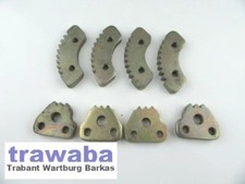 Zahnsegmente Satz für 2 Sitze Trabant Original IFA DDR
