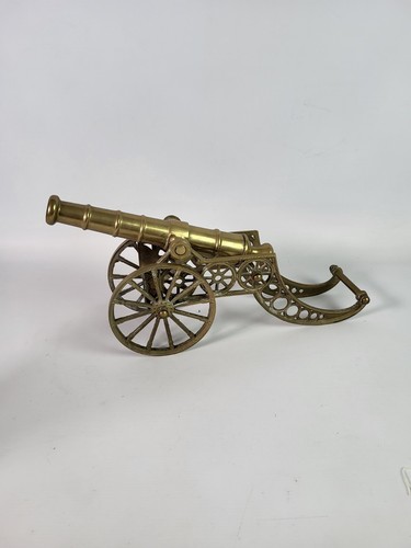Vintage modell kanone messing - vintage, modell-kanone,