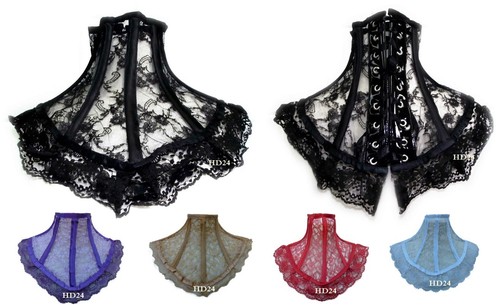 Gothic halskorsett halscorsage - halskorsett,