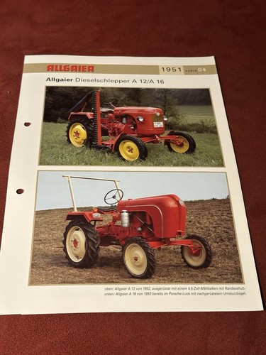 Allgaier traktor - allgaier,