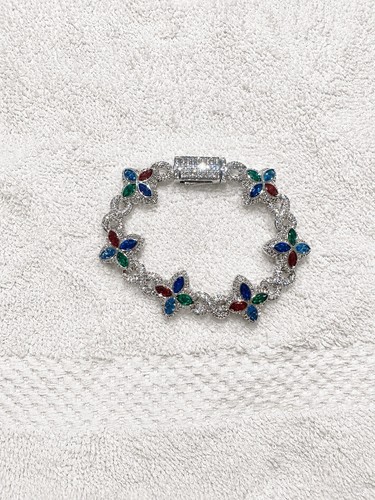 Moissanit blattform armbänder - blattform,