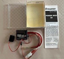 Graupner 3875 Flugregler Power Mos 20 Heli Hubschrauber Elektro Retro Concept