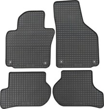 Gummimatten 4-Teile schwarz für Skoda Octavia II Kombi 06/2004-05/2013 PETEX
