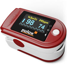 B-WARE: pulox - PO-200 Solo - Finger-Pulsoximeter - Rot