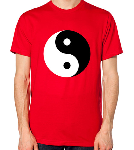 Yin und yang shirt herren - yang,