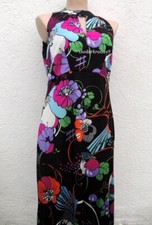 Maxikleid true Vintage Arnel original 70er Jahre  gr. 38-40 Blumen print Hippie