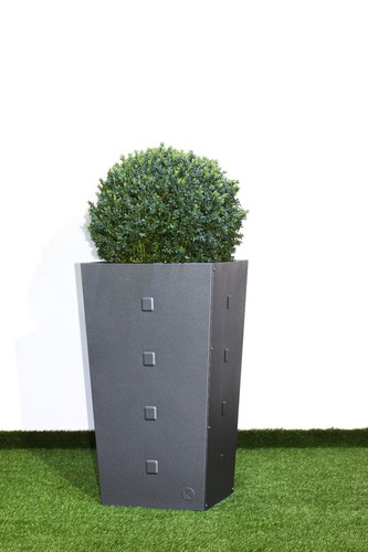Blumenkübel übertopf metall - blumenkübel,