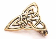 Keltische Dreiheit Brosche aus
