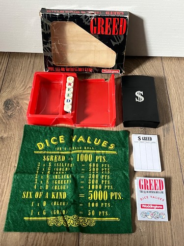 Gier vintage würfelspiel - gier,