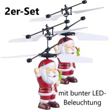 NEU Hubschrauber Santa bunte
