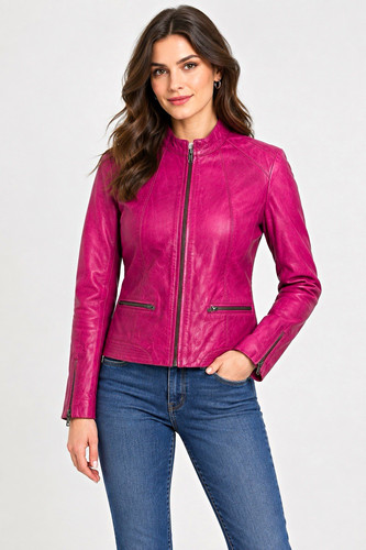 Ashley brooke damen lederjacke - ashley,