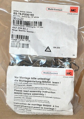 Multi contact endgehäuse - contact,