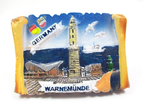 Warnemünde ostsee poly magnet - warnemünde,