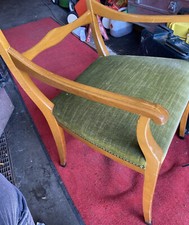 seltener alter Sessel  / Armlehnstuhl vermutlich Obstgehölz Kirsche?!