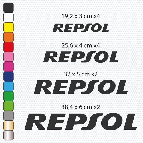 Repsol vinyl aufkleber - -,