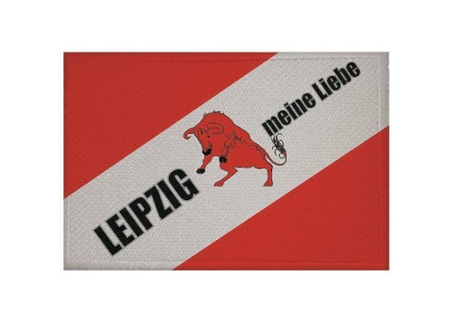 Aufnäher leipzig meine - leipzig, liebe