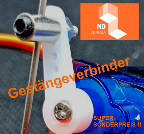 20x gestängeverbinder sg90 - gestängeverbinder,