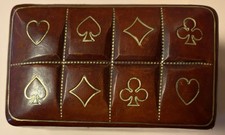 Doppeldeck-Spielkartenetui aus