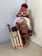 Räuchermann Wichtel Rodler von Christian Ulbricht im Erzgebirge