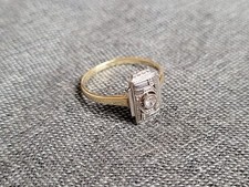 alter Designer-Ring - 585er