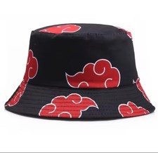 Naruto Akatsuki Angler Hut Gamer Fan Merch Cosplay Mütze Anime Manga Cap 