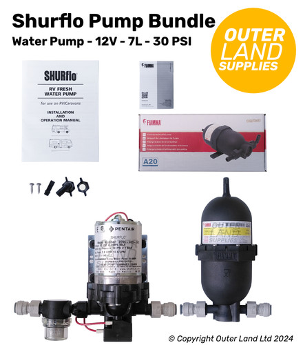 12v shurflo trail - shurflo, 7l