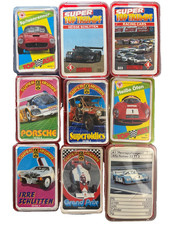 9x Super Trumpf Top ASS Schmidt Super Top Trumpf Kartenspiele Quartett Konvolut