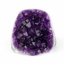 Amethyst Stufe mit poliertem