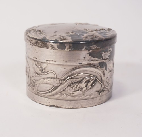 Wmf jugendstil deckeldose - jugendstil,