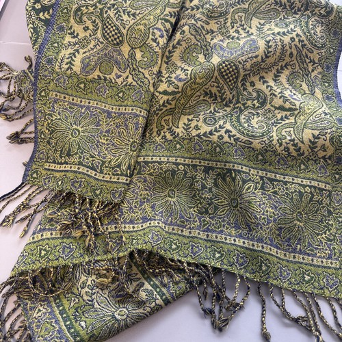 Schal grün 70x200cm neu - schal,