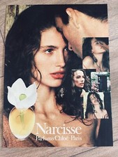 ORIG REKLAME WERBUNG 1993  NARCISSE  Parfums Chloe- Paris