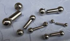 BARBELL NIPPEL PIERCING GROSS  DICK XXL STAB KUGEL INTIM   BRUST ZUNGEN PIERCING