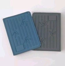 Abtropfmatte Geschirrmatte Silikon 35x23 cm faltbar Küche Wohnmobil rutschfest